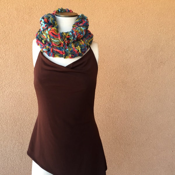 Short Infinity Scarf Etsy