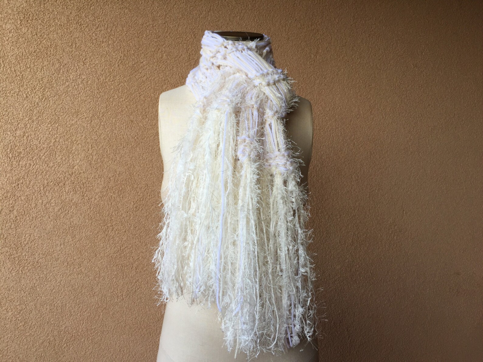 Bcfawn Soft Winter Scarf Creme main image 1