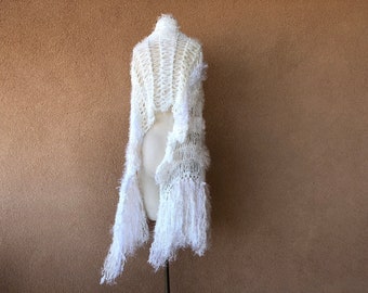 Ivory Shawl Wedding Wrap Bridal Off White Wedding Shawl Accessories