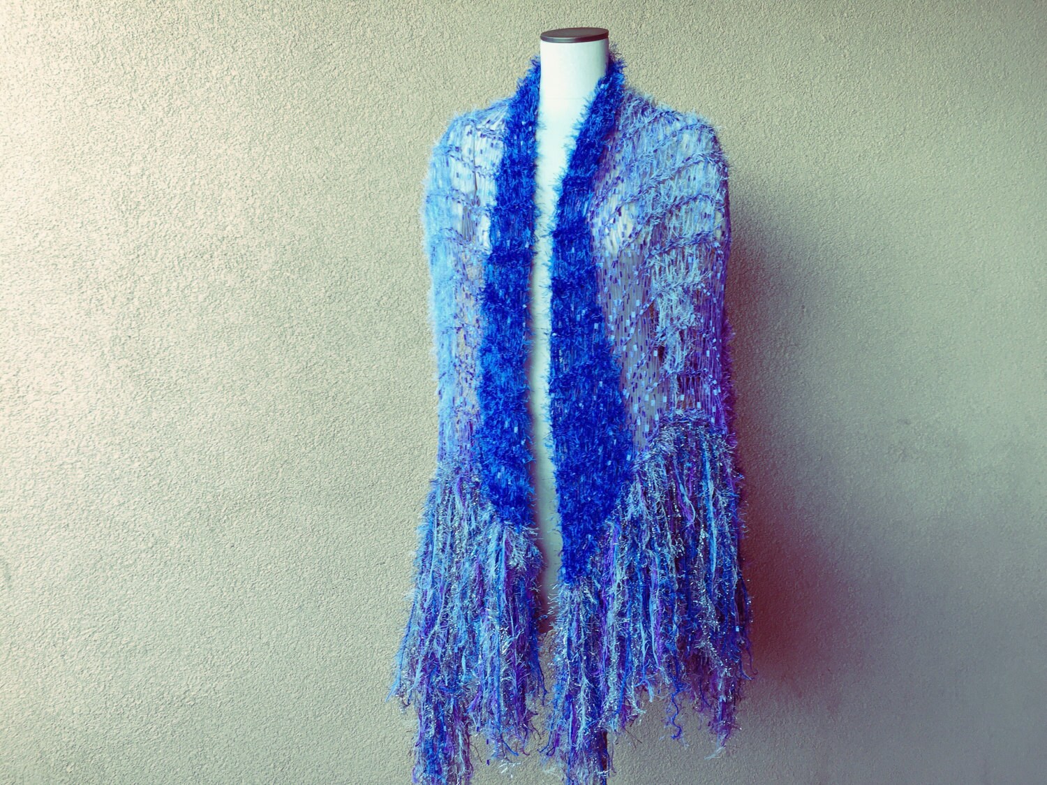 stevie nicks blue shawl