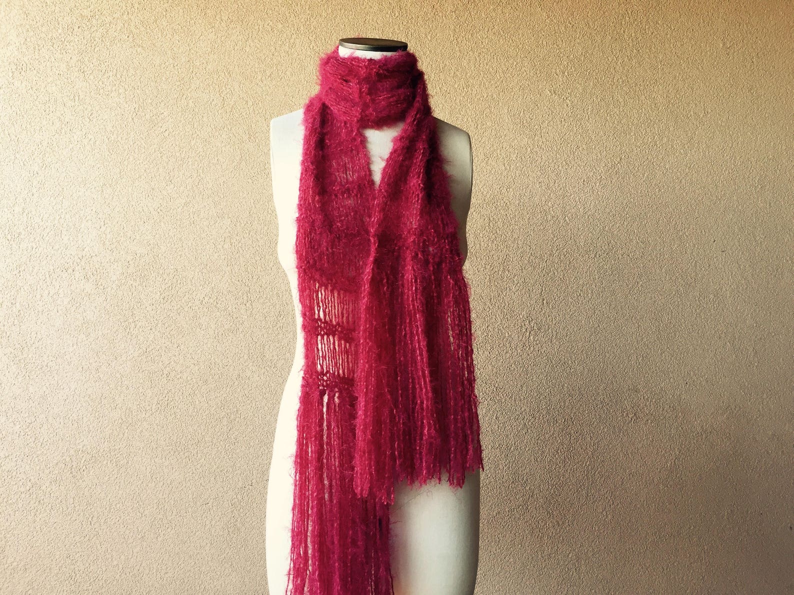 Light Pink Scarf Pink Soft Scarf Hypoallergenic Scarf for - Etsy