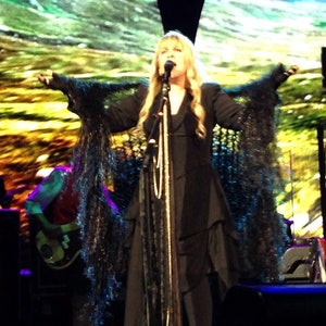 Authentic.Look like Stevie Nicks Shawl Accessories by Verified Black Stevie Nicks Cape Crickets Meyeres Crickets Creations image 9