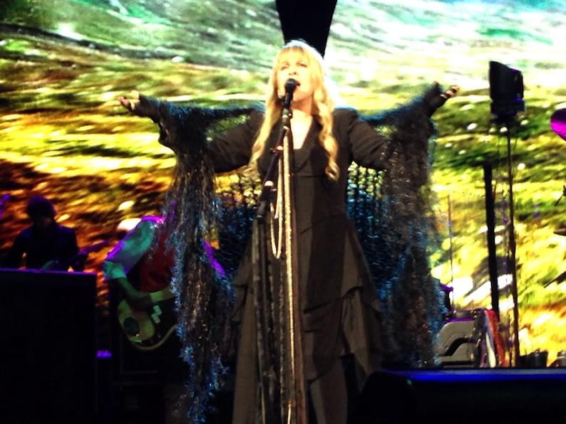 Authentic.Look like Stevie Nicks Shawl Accessories by Verified Black Stevie Nicks Cape Crickets Meyeres Crickets Creations image 9