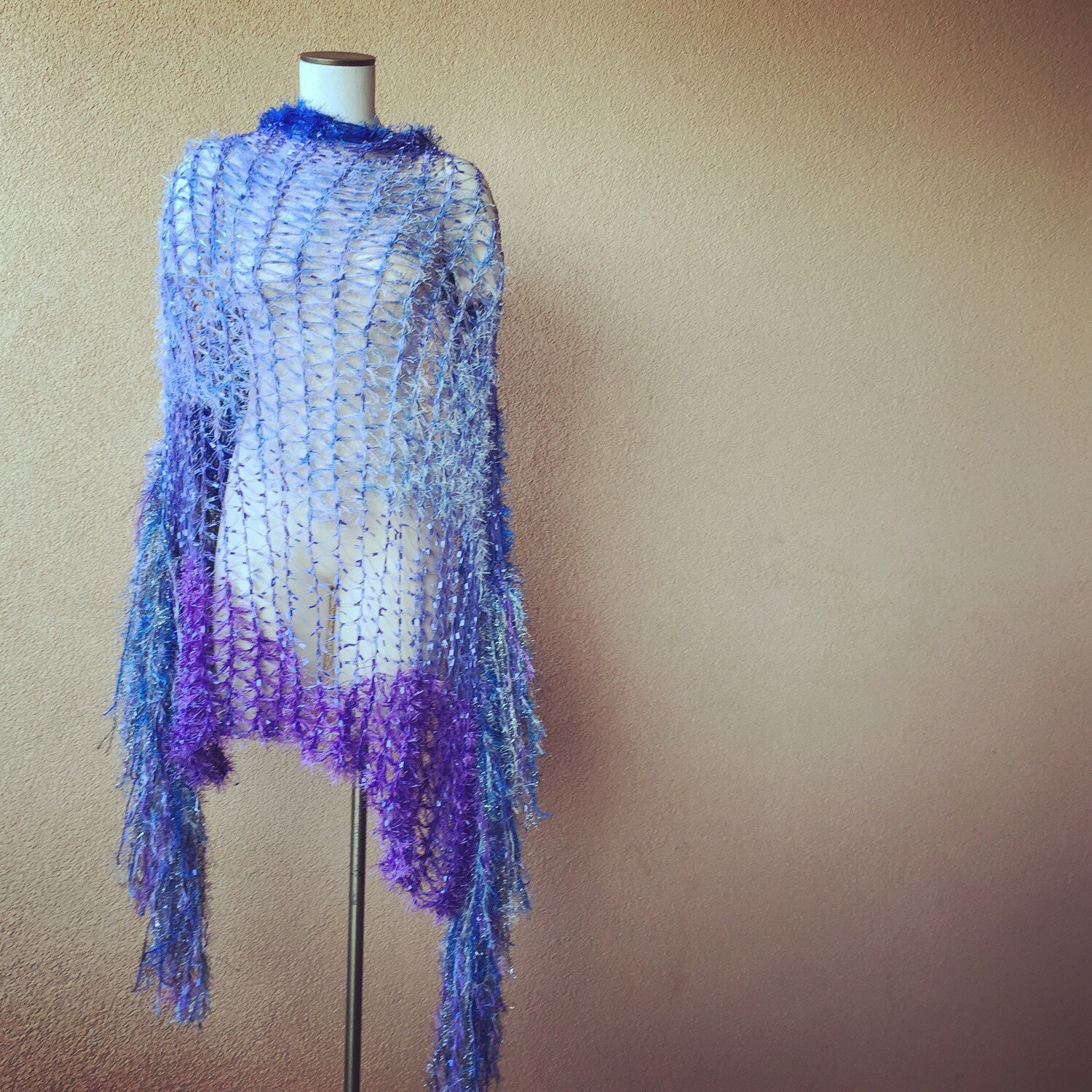 stevie nicks blue shawl