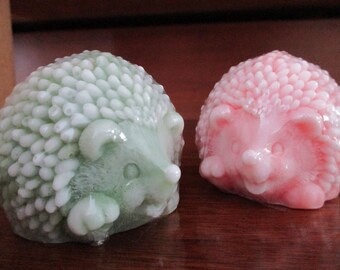 Super Cute Baby Hedgehog Soap. Party gift. Stocking stuffer. Children's soap.