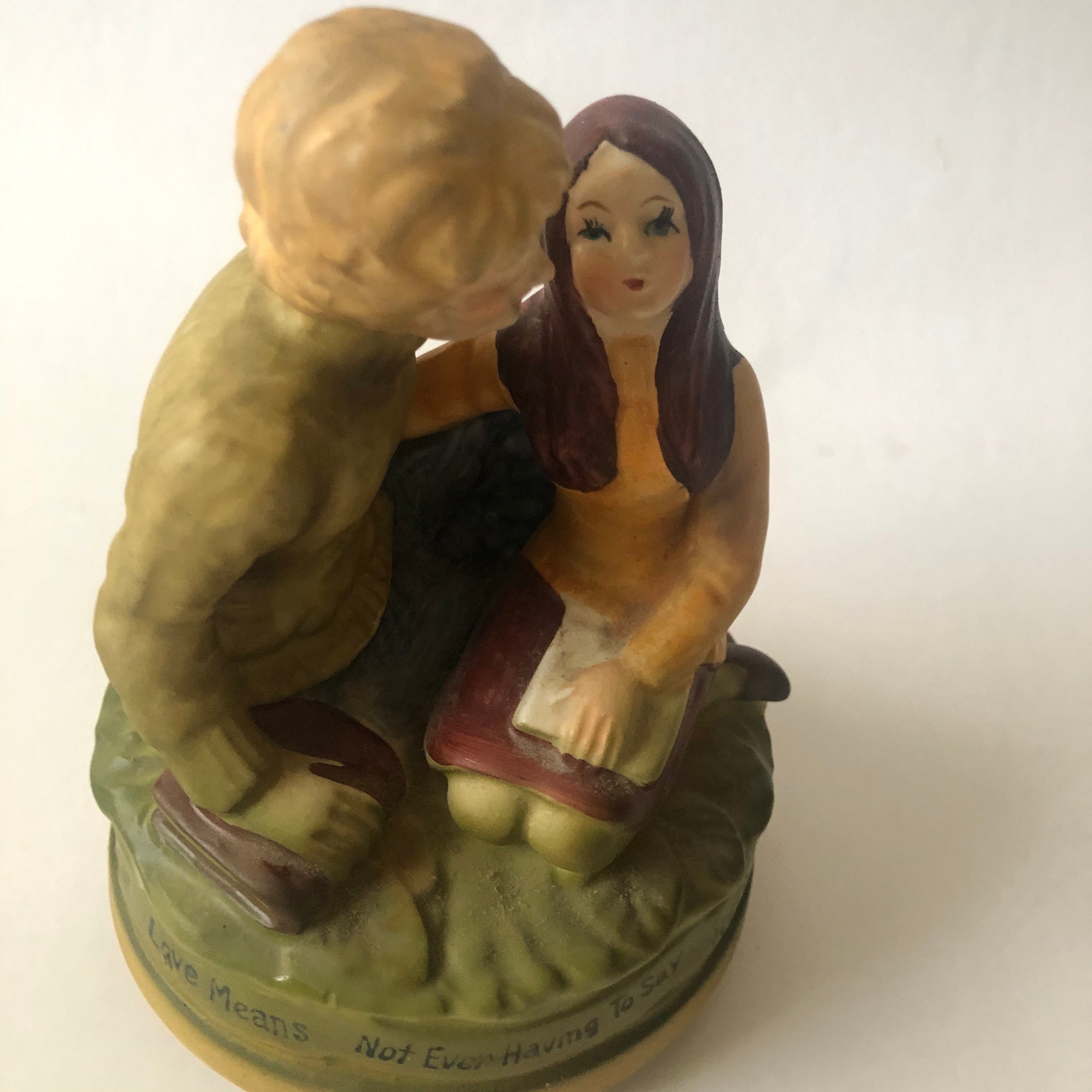 Vintage Chadwick Miller Love Story Music Box 1971 Etsy