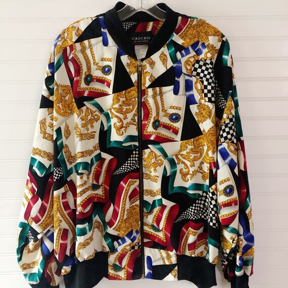 Vintage 90’s Oversized Bomber Jacket