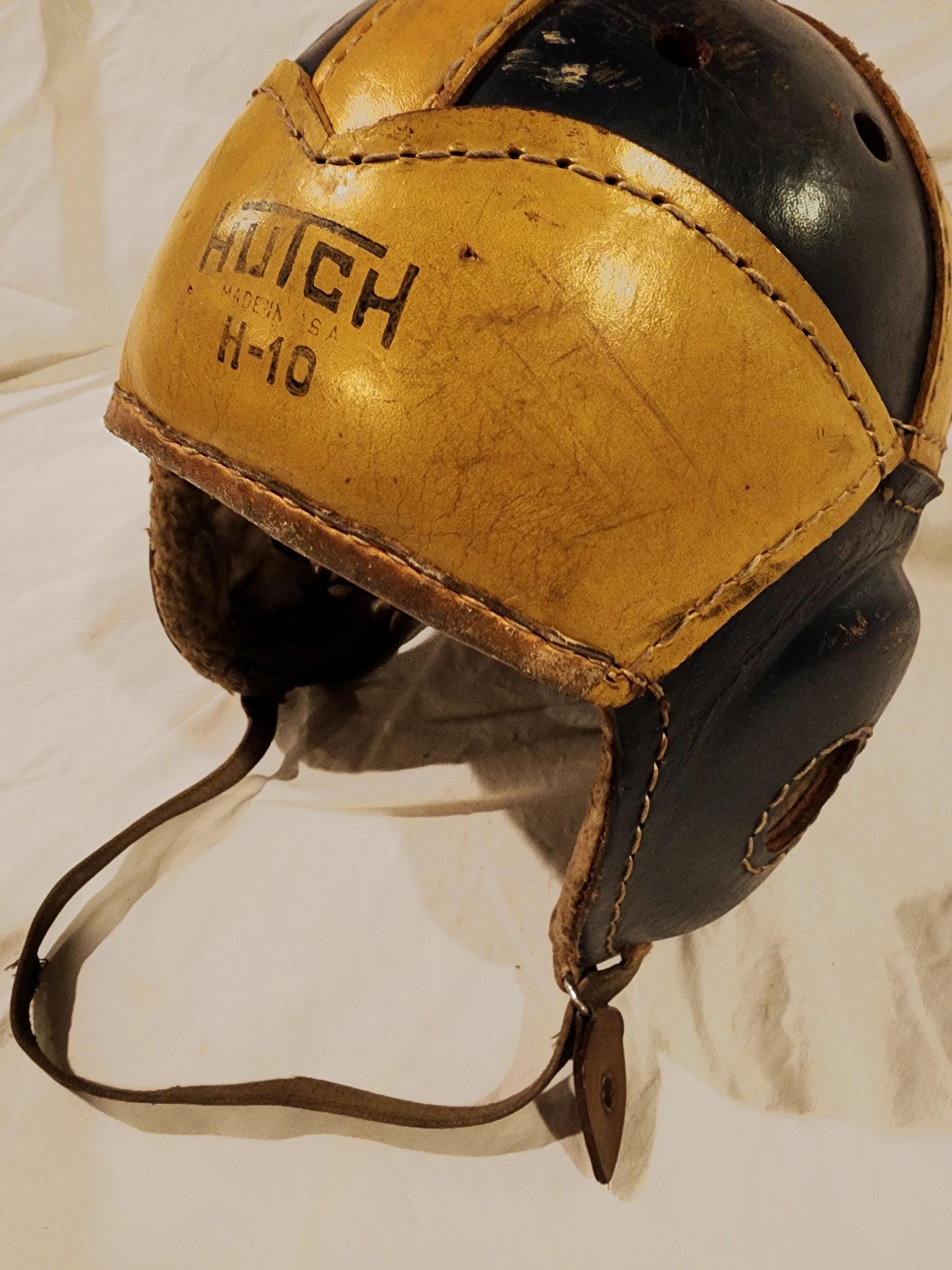 1930s Football Helmet - Etsy Canada 1930s Football Helmet - Etsy Canada