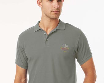 Embroidered Mickey Mouse Polo Shirt, Mickey Fan Shirt, Colorful Mickey Mouse Design Polo Shirt,