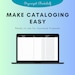 Personal Home Library Template | Book Tracker | Digital Tracker ...