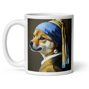 Doge with the Pearl Earring Mug