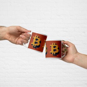 Bitcoin Red mug