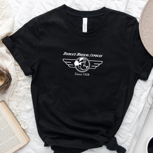 Disney&#39;s Magical Express T-Shirt, Retro Airline Theme Tee, Mickey Mouse Graphic Shirt, Vintage-Style Disney Design, Unique Disney Mickey Tee