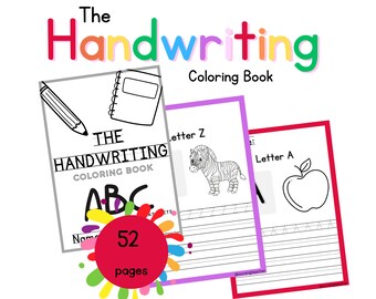 The Handwriting | Coloring Book