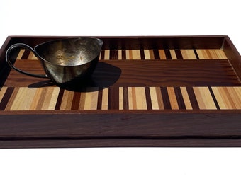 Line series wood tray