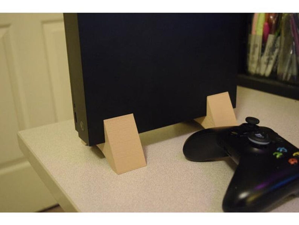 Vertical Console Stand for Microsoft Xbox One X System Holder Etsy