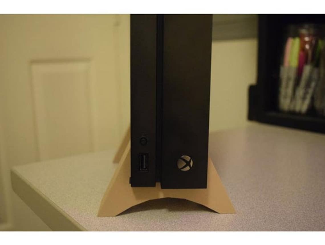 Vertical Console Stand for Microsoft Xbox One X System Holder Etsy