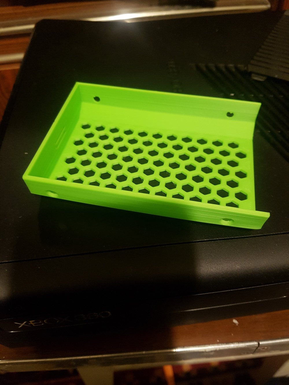 Microsoft Xbox 360 Slim HDD Case Home Brew Tinkering Extra Etsy