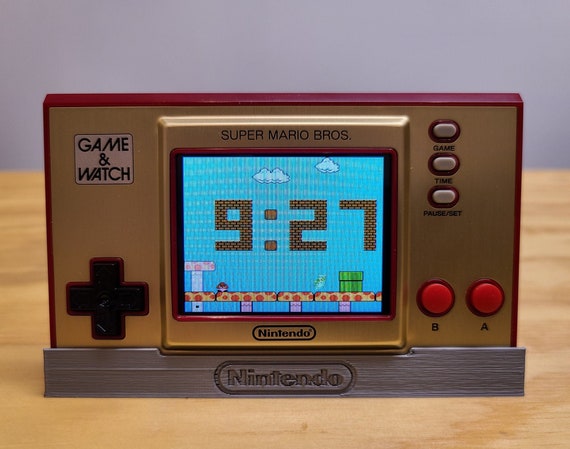 Clear Stand for New Nintendo Super Mario Game & Watch Handheld Portable Game Console - FREE SHIPPING : Video Games