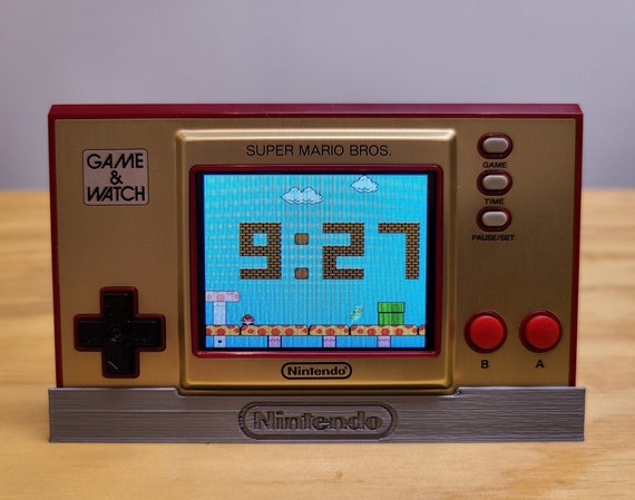  Clear Stand for New Nintendo Super Mario Game & Watch Handheld  Portable Game Console - FREE SHIPPING : Video Games