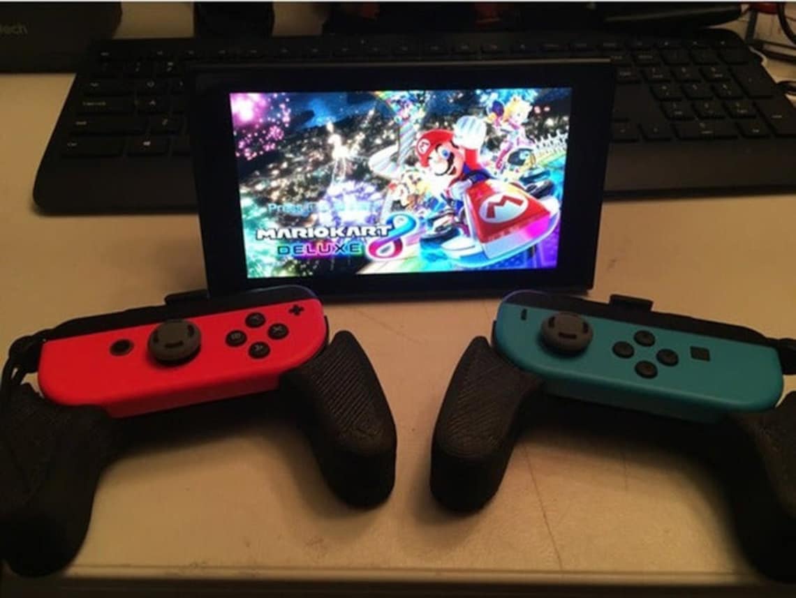 2 X Single Joycon Grip Universal Design Ergonomic Holder for Etsy