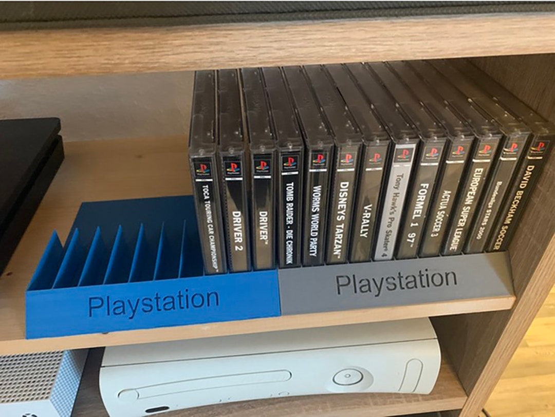 Sony Playstation PS1 Game Case Stand Disc Cover Jewel Case Etsy