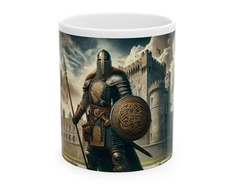 Irish Warrior Ceramic Mug (11oz, 15oz)