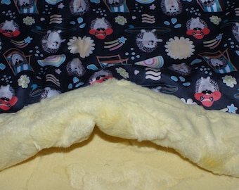 Snuggle Sack -Hedgehog Blanket - Blanket and Snuggle Sack sold as Set or Individual Pieces - beach theme