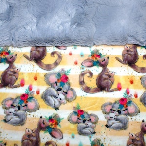 Snuggle Sack, Pouch for Hamster, Sugar Glider, Mice, Rat,  Hedgehog - 9"x9"