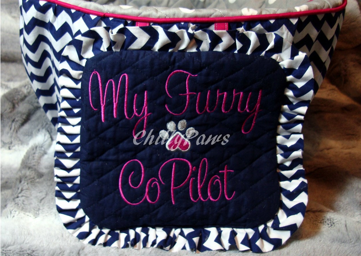 Bicycle Basket Liner for Dogs Pets Includes Embroidered Etsy