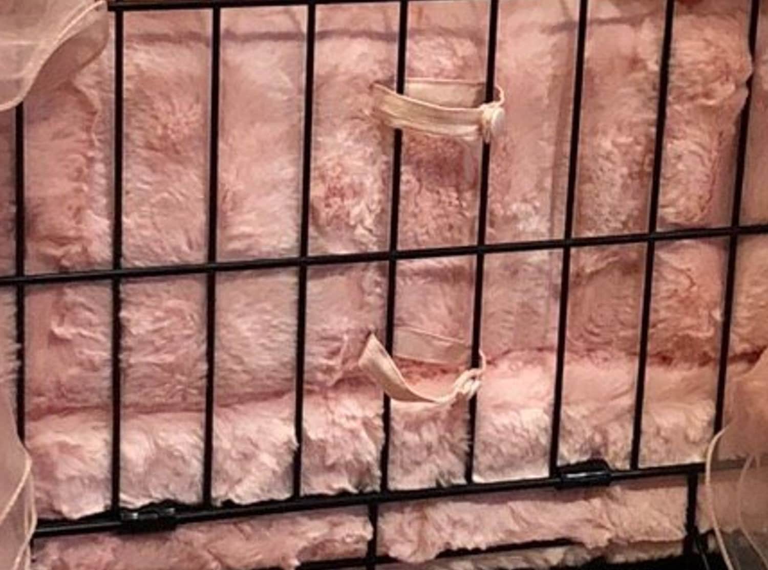 Dog Crate Bumper Pads Dog Kennel Bumper Pads Minky Fur Etsy Canada