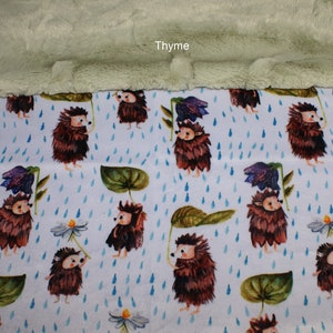 Hedgehog Snuggle Sack Pouch for Hedgehog 9x9 image 2