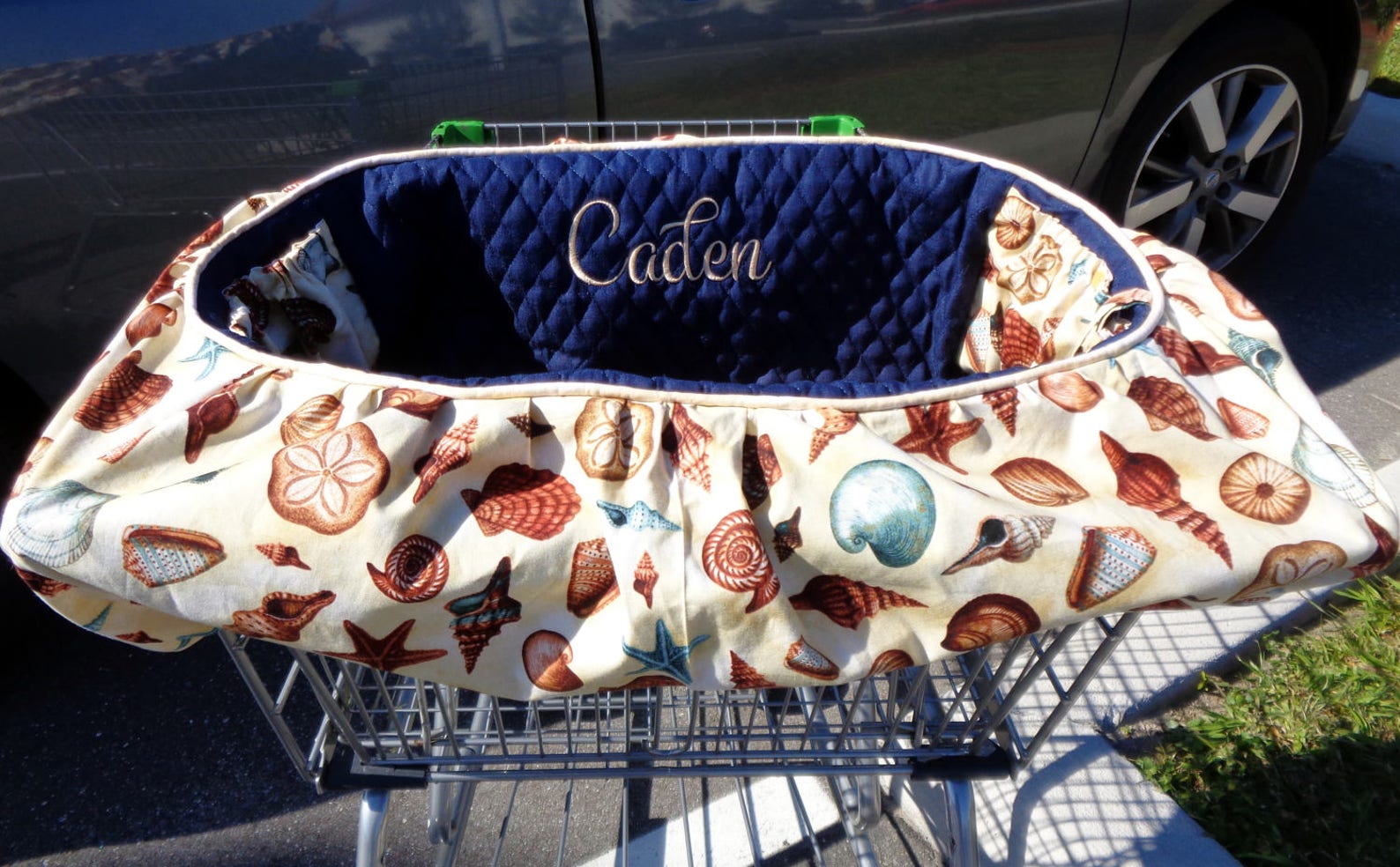 dog-cart-cover-shopping-cart-cover-for-dogs-quilted-denim-etsy