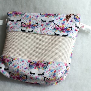 Bra Pouch - 9&quot; x 9&quot; - Bonding Pouch for small pets - Glider Pouch - Hedgehog Pouch