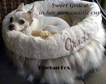 cuddle cup dog bed large