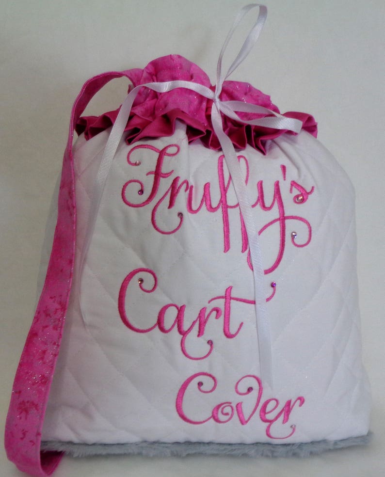 Dog Cart Cover Shopping Cart Cover Dogs Pets Pink With Etsy