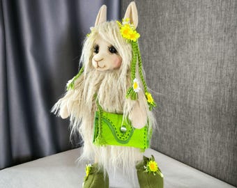 Patrón PDF "Alpaca viajera" (43 cm / 17 pulgadas)