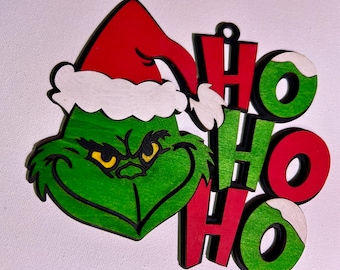 DIY Unfertige Grinch Ornament- Malen Sie Ihr Selbst