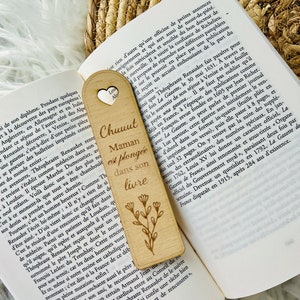 Wooden bookmark - personalized gifts