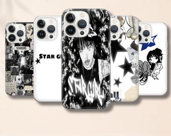 Etui na telefon Y2k Star Girl, estetyczne etui