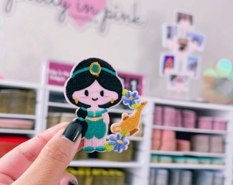 Princess patch, small hat patches, embroidery patch, iron on patch, trucker hat patch, trendy patch, girly patch, kids patch