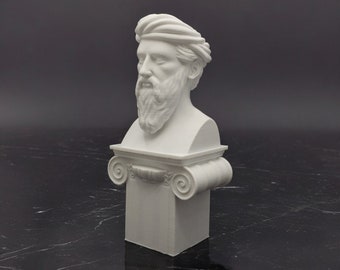 Estatua de Pitágoras de Samos, Estatua decorativa de Pitágoras, Pitágoras del pensador griego, Pitágoras matemático, Decoración del hogar y la oficina,