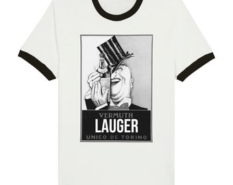 Unisex-Ringer-T-Shirt – Lauger
