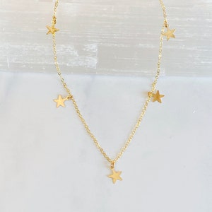 Five star necklace