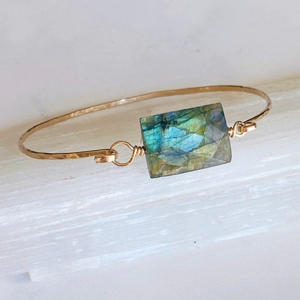 Bracelet Labradorite Véritable | Lune Mystique - Foto 11