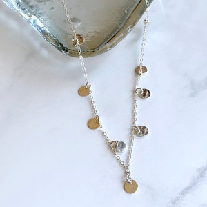 Collana multidisco-sterling argento