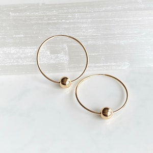 Medium modern ball  hoops