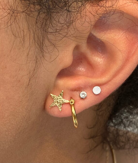 Lucky star earrings clearance