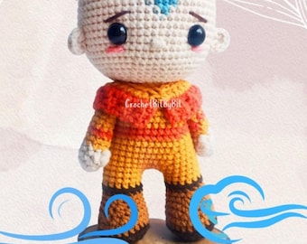 Aang (The Last Airbender) Crochet Pattern