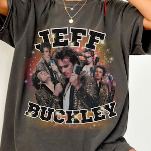 Vintage Jeff Buckley Shirt, jeff buckley,jeff buckley tshirt,jeff buckley merch,jeff buckley sweatshirt, Bootleg Comfort Colors Unisex Shirt